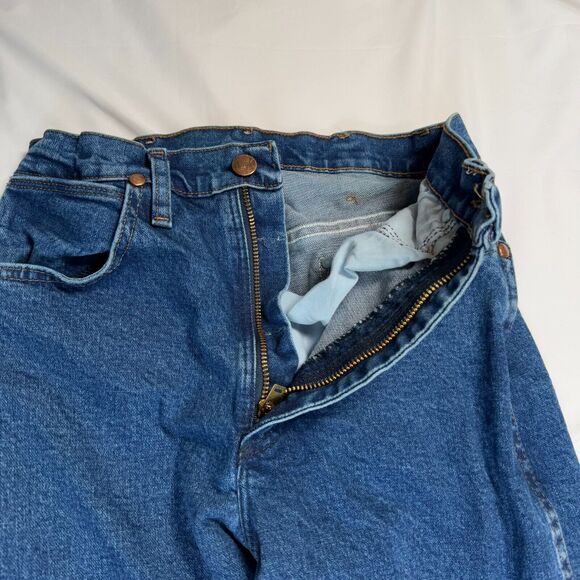 Vintage Wrangler Ladies Cowboy Cut Slim Fit 0x32 Jean Stonewash 112315294 - Picture 3 of 8